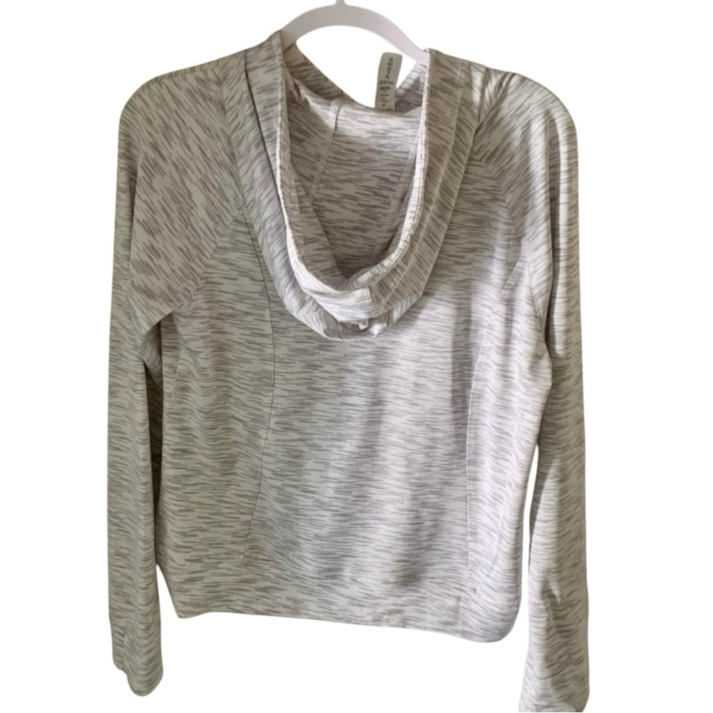 Yogalicious Girls Yogalicious Hoodie Color Gray/White Size S - Picture 2 of 8